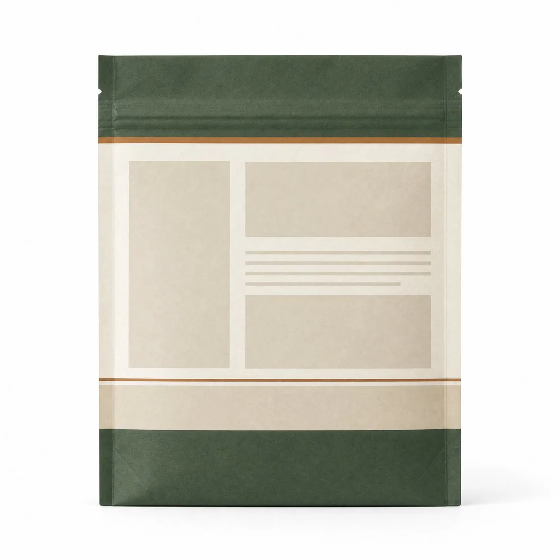 Paper-First Repulpable Flat-Bottom Pouch view 2