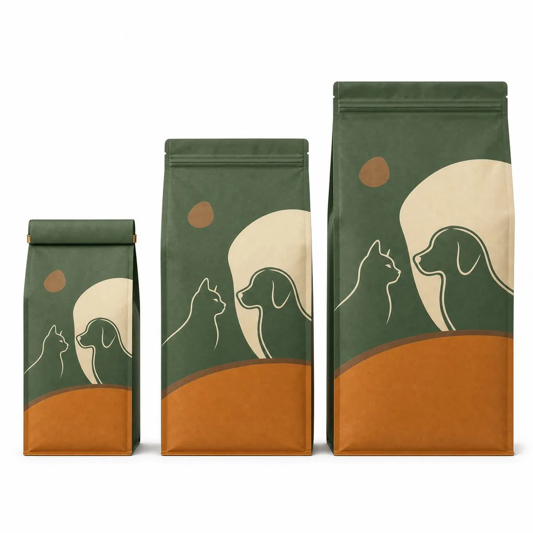 Paper-First Repulpable Flat-Bottom Pouch view 5