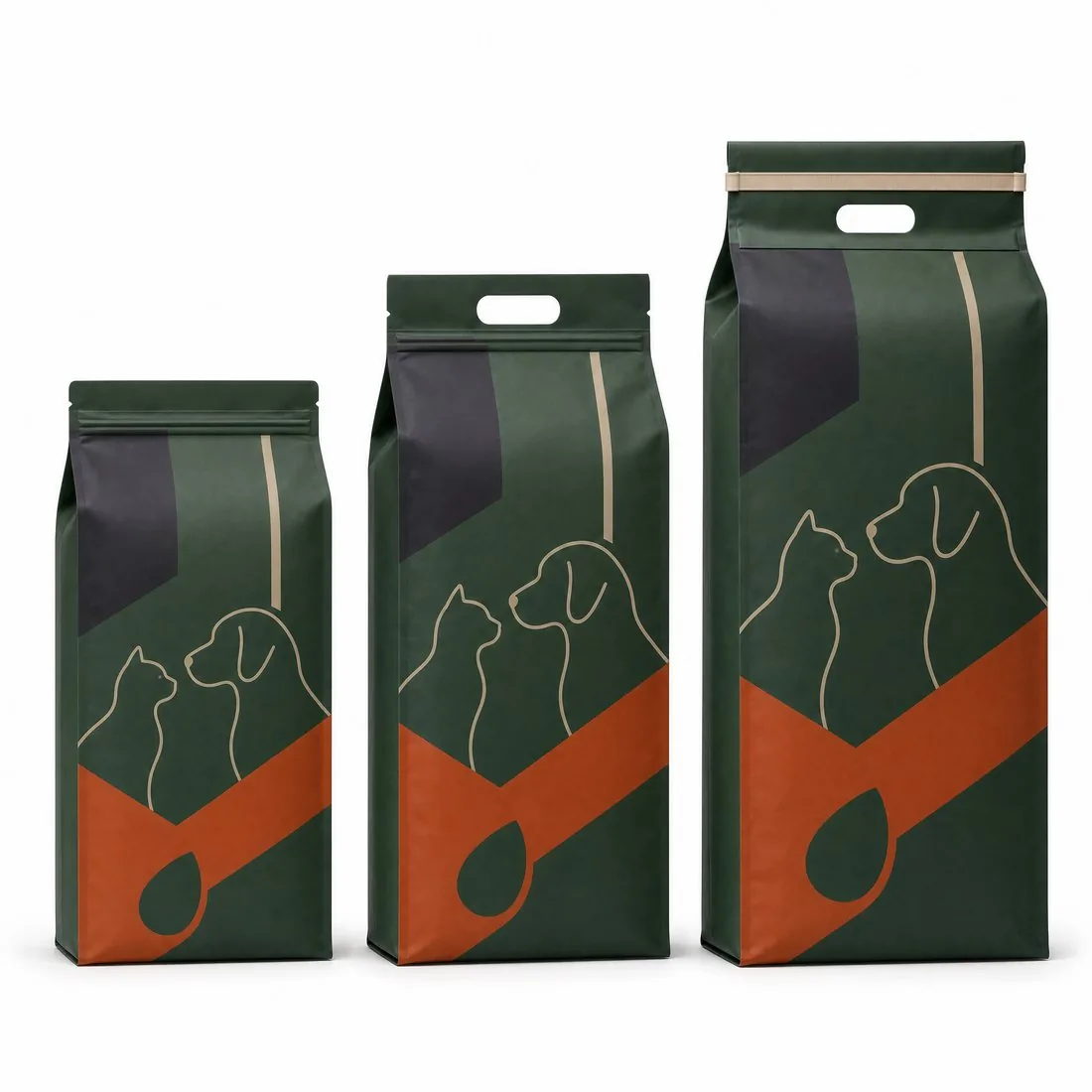 PCR Quad-Seal Bulk Kibble Bag view 5
