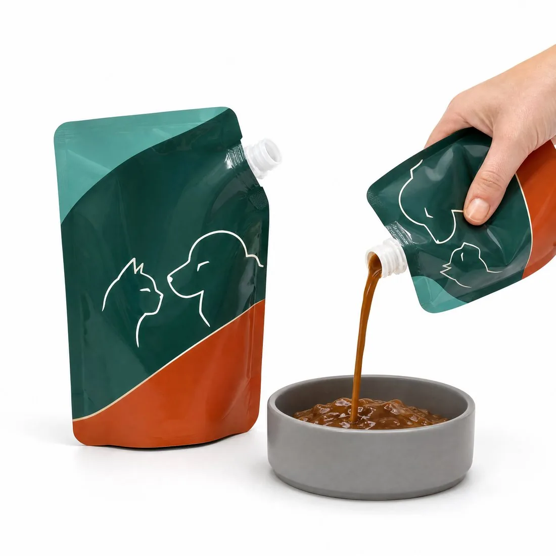 Mono-PP Spout Pouch for Wet Food and Gravy Toppers view 6