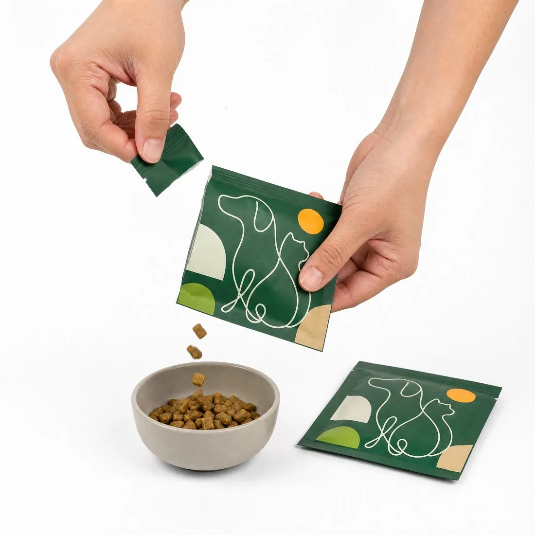 Single-Serve Mono-PE Portion Pouch for Training Treats and Toppers view 6