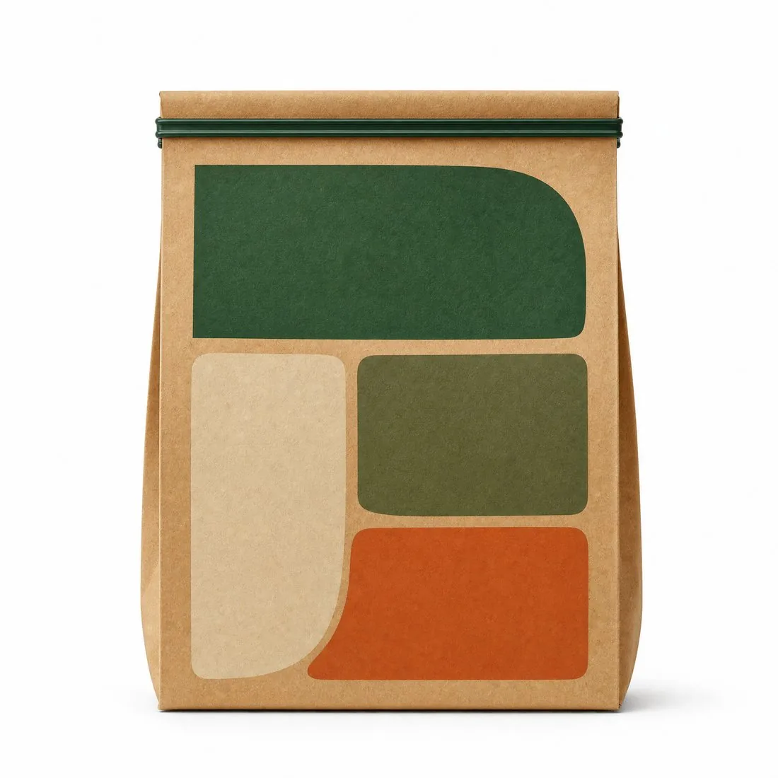 Tin-Tie Kraft Treat Pouch view 2