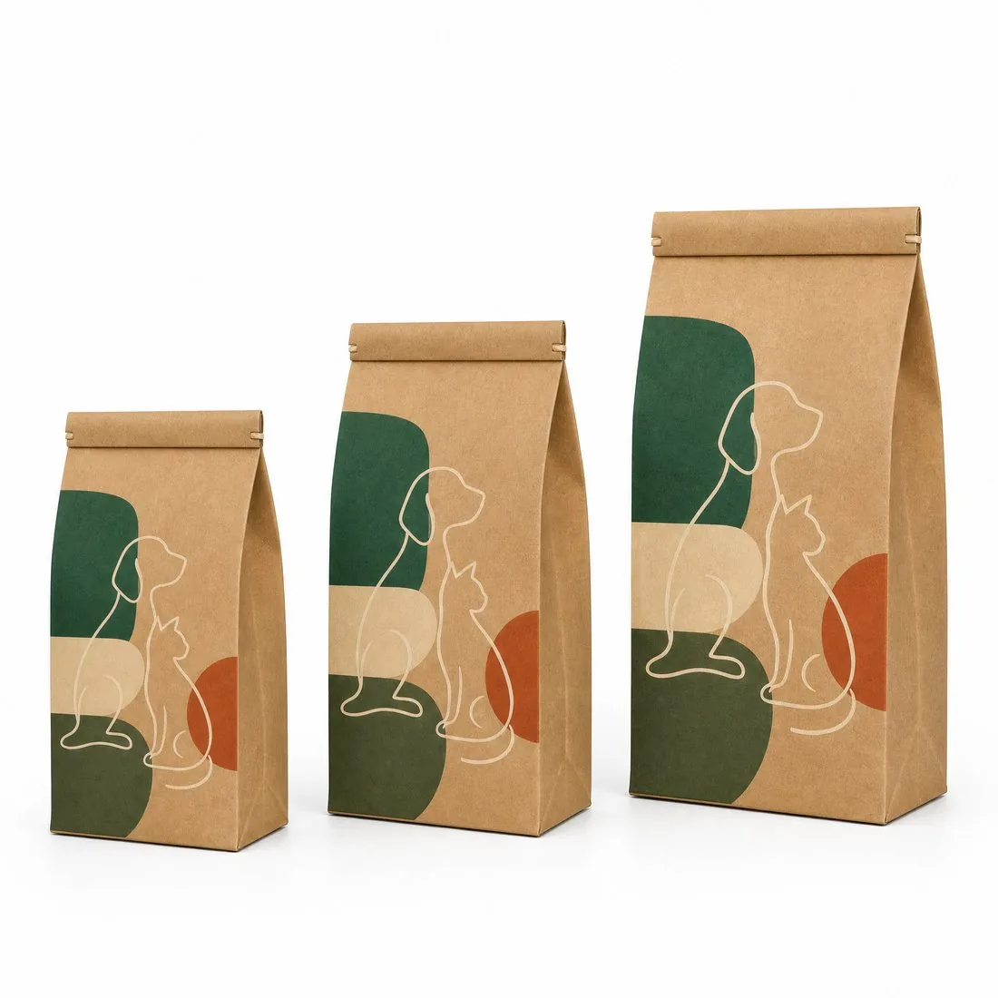Tin-Tie Kraft Treat Pouch view 5