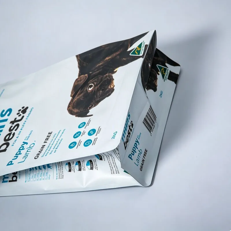Custom 2kg Resealable Stand-Up Bag for Puppy & Dog Food Packaging view 5