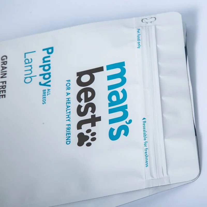 Custom 2kg Resealable Stand-Up Bag for Puppy & Dog Food Packaging view 6