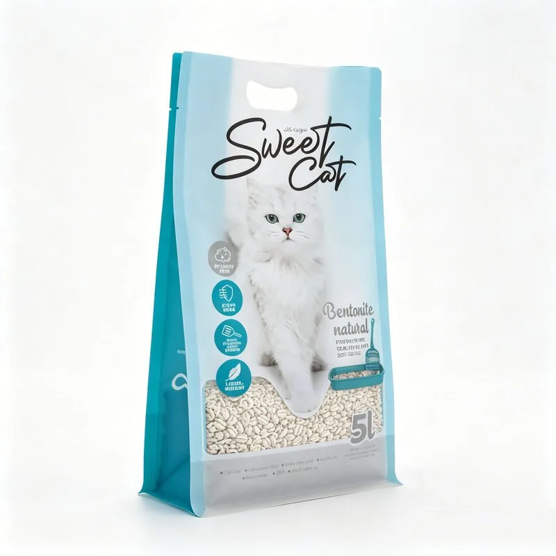 Flat Bottom Retort-Ready Pouch for Cat Litter & Pet Food (100g-50KG) view 4
