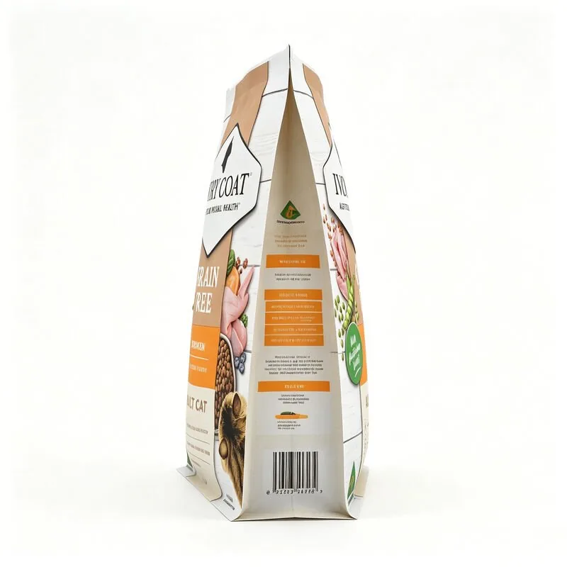 Recyclable Heavy-Duty Pet Food Bag 4kg Grain-Free Adult Cat Dry Kibble Pouch view 3