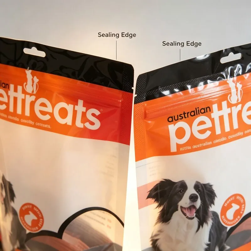 Custom Stand Up Doypack Pet Food Bags With Zipper 100g-2.5kg OEM view 4
