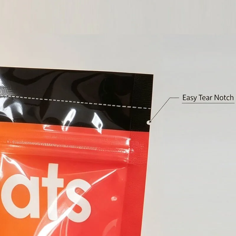 Custom Stand Up Doypack Pet Food Bags With Zipper 100g-2.5kg OEM view 5