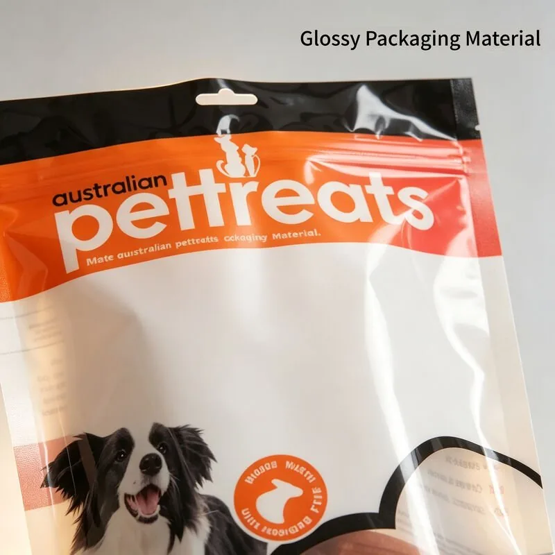 Custom Stand Up Doypack Pet Food Bags With Zipper 100g-2.5kg OEM view 6