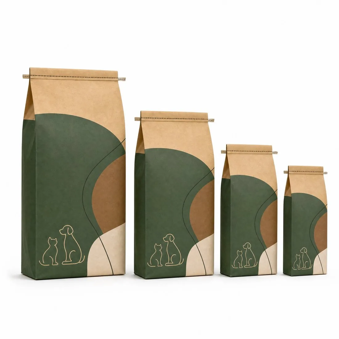 KindPack CrossBase Kraft Feed Bag view 5